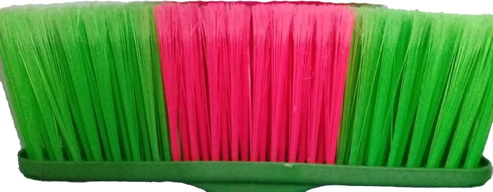 House Broom Green & Pink Image